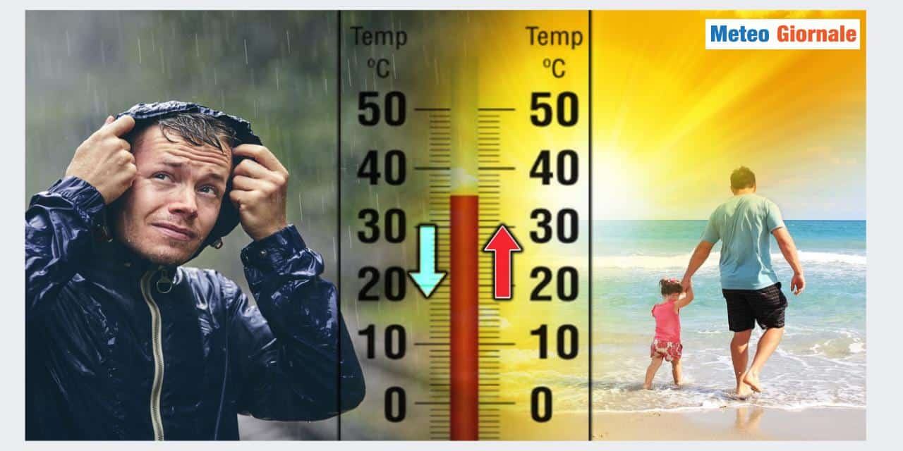 Temperature di nuovo in rialzo