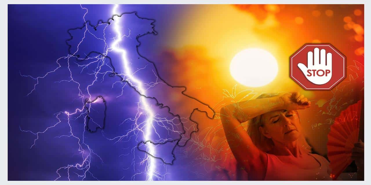Temporali sull'Italia