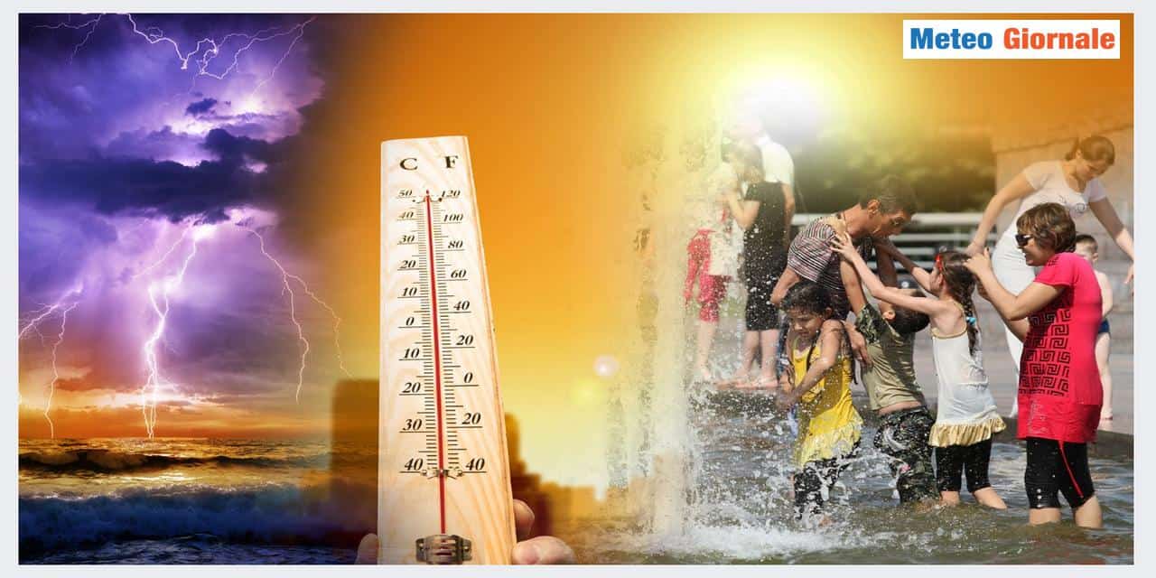 Dal caldo al maltempo autunnale
