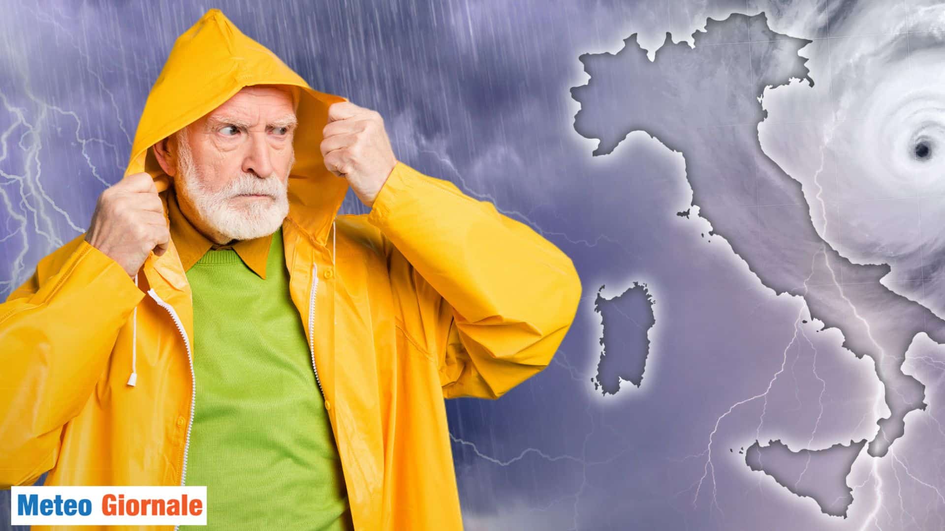 Meteo come d’INVERNO. Freddo fuori stagione e pericoloso MALTEMPO. Le zone a rischio