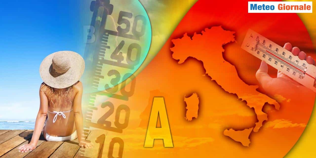 Scenari di caldo anomalo in vista