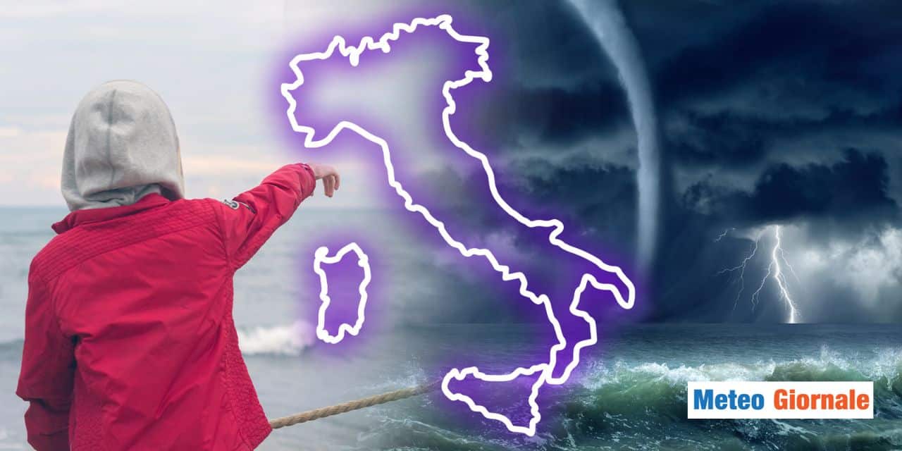 fine del caldo meteo 0809