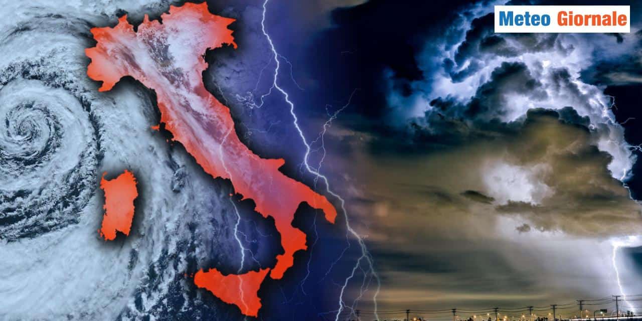 Maltempo e calo delle temperature