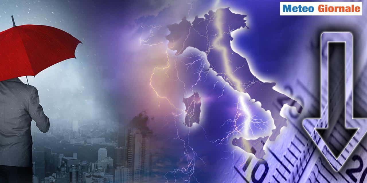 Temperature in crollo verticale