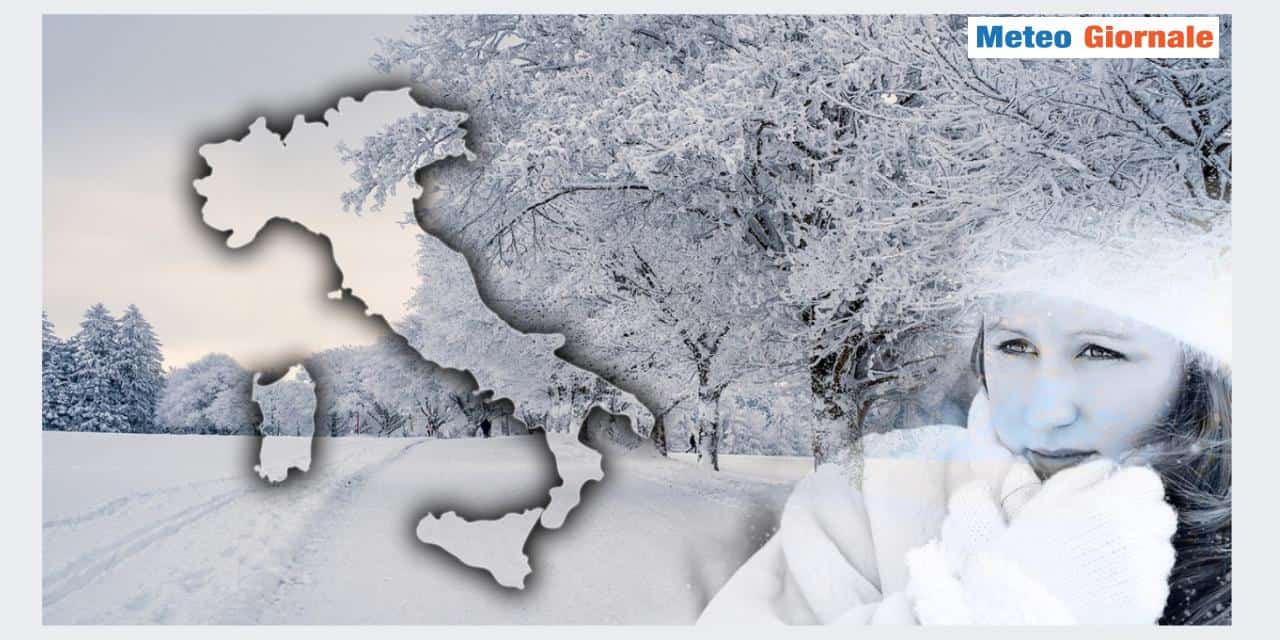 L'attuale configurazione avrebbe portato gelo e neve se fossimo stati a Dicembre o Gennaio