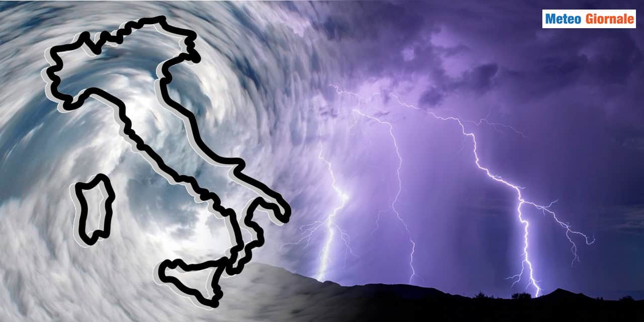 Previsioni meteo: un forte peggioramento preoccupa l’Italia, ecco i dettagli