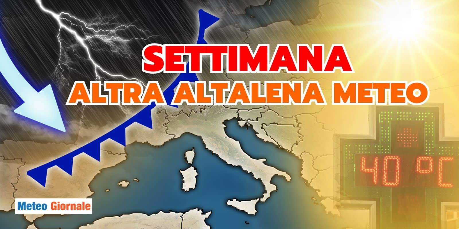 meteo settimana altalena 22 vir