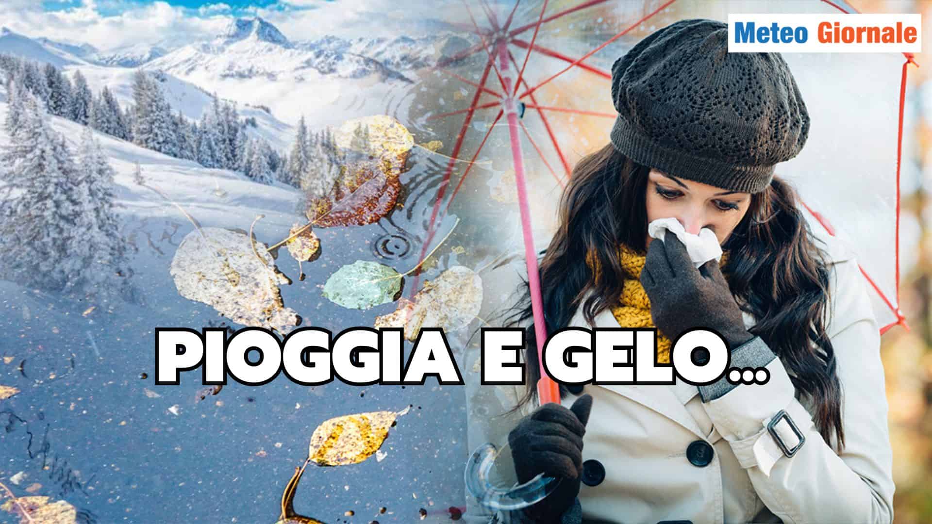 METEO da brividi: ottobre ci riserva gelo e piogge torrenziali