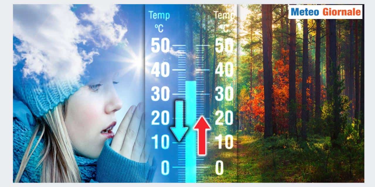 Il freddo si farà sentire su tutta Italia