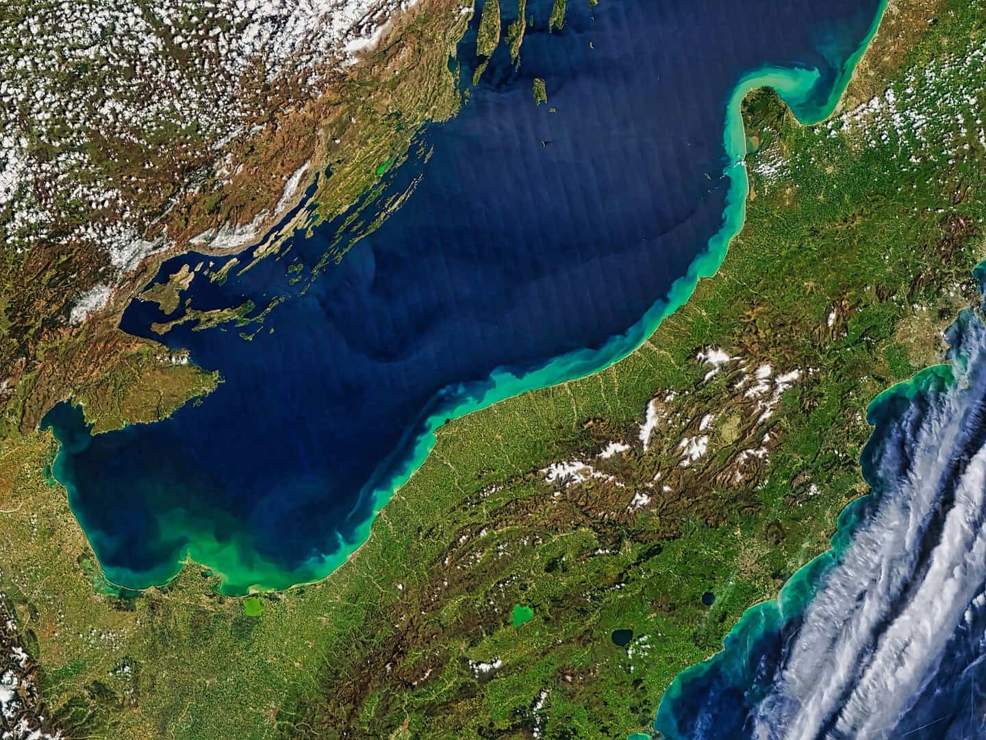 La metamorforsi del mare Adriatico, clima, fiumi. Rapide variazioni