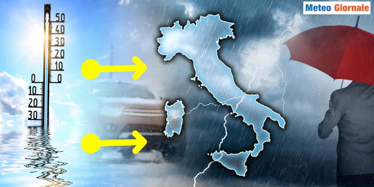Caldo e temperature in risalita nel weekend