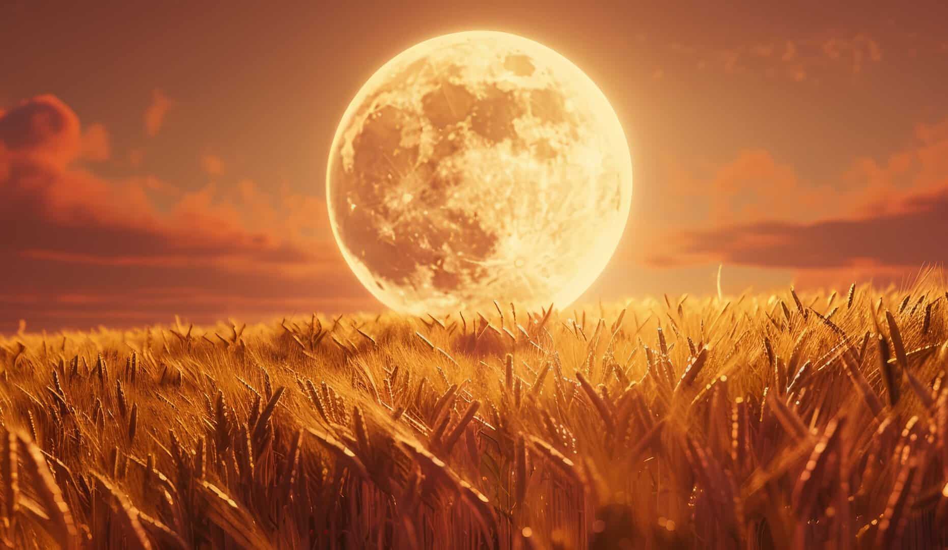 superluna del raccolto 17