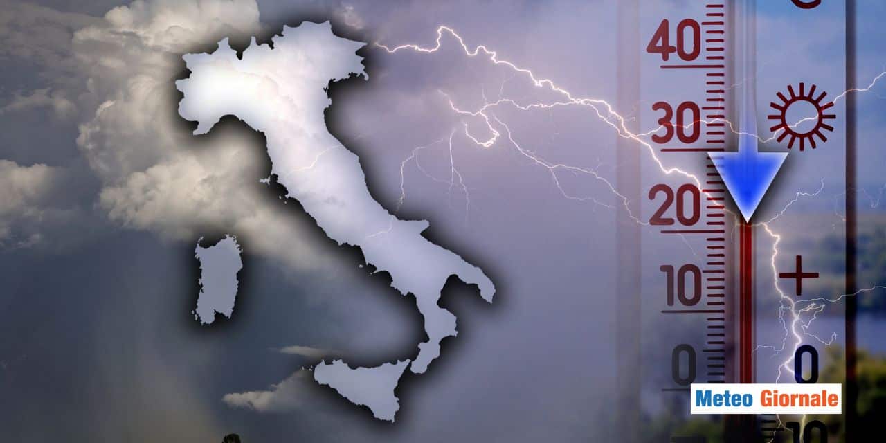 temporali in arrivo meteo 0309