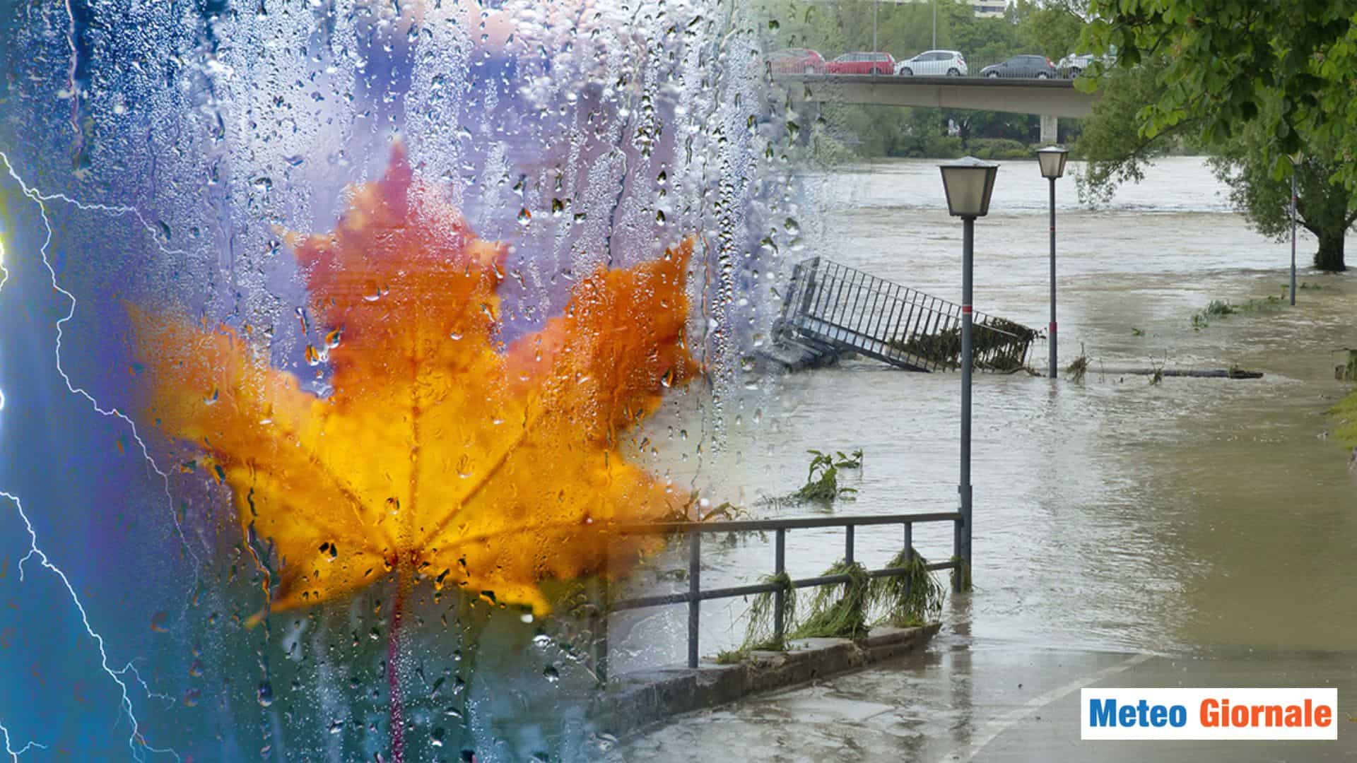 Meteo, stravolgimento IMPROVVISO. L’Autunno in un colpo, piogge e temporali in arrivo