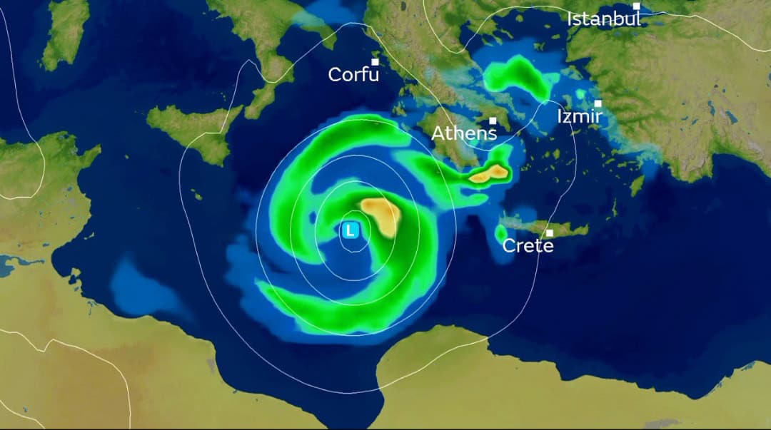 Meteo, contrasti termici innescheranno ‘Medicane’: violente tempeste nel Mediterraneo