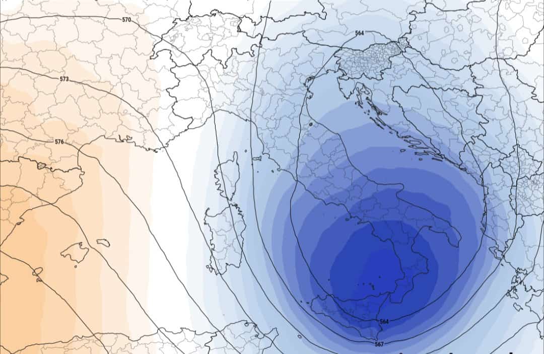Allerta meteo ciclone sud italia 1