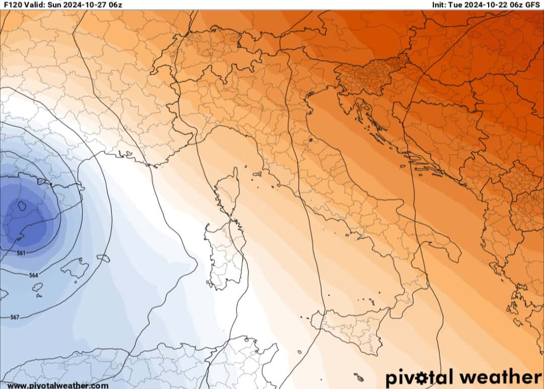 Bombe dacqua su nord e tirreno