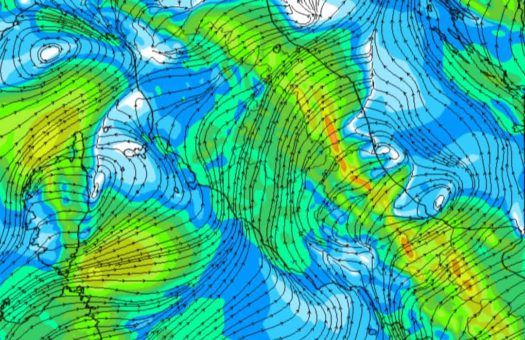 Libeccio e garbino medio adriatico