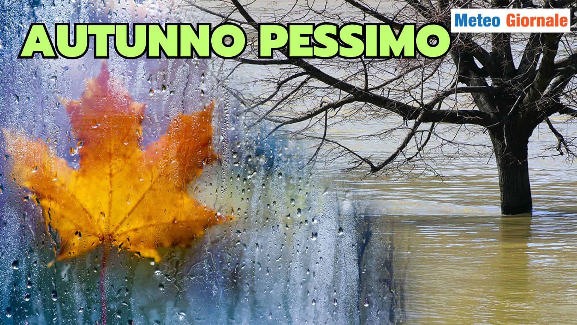 Italia: Autunno 2024 segnato da fenomeni METEO estremi e anomalie climatiche