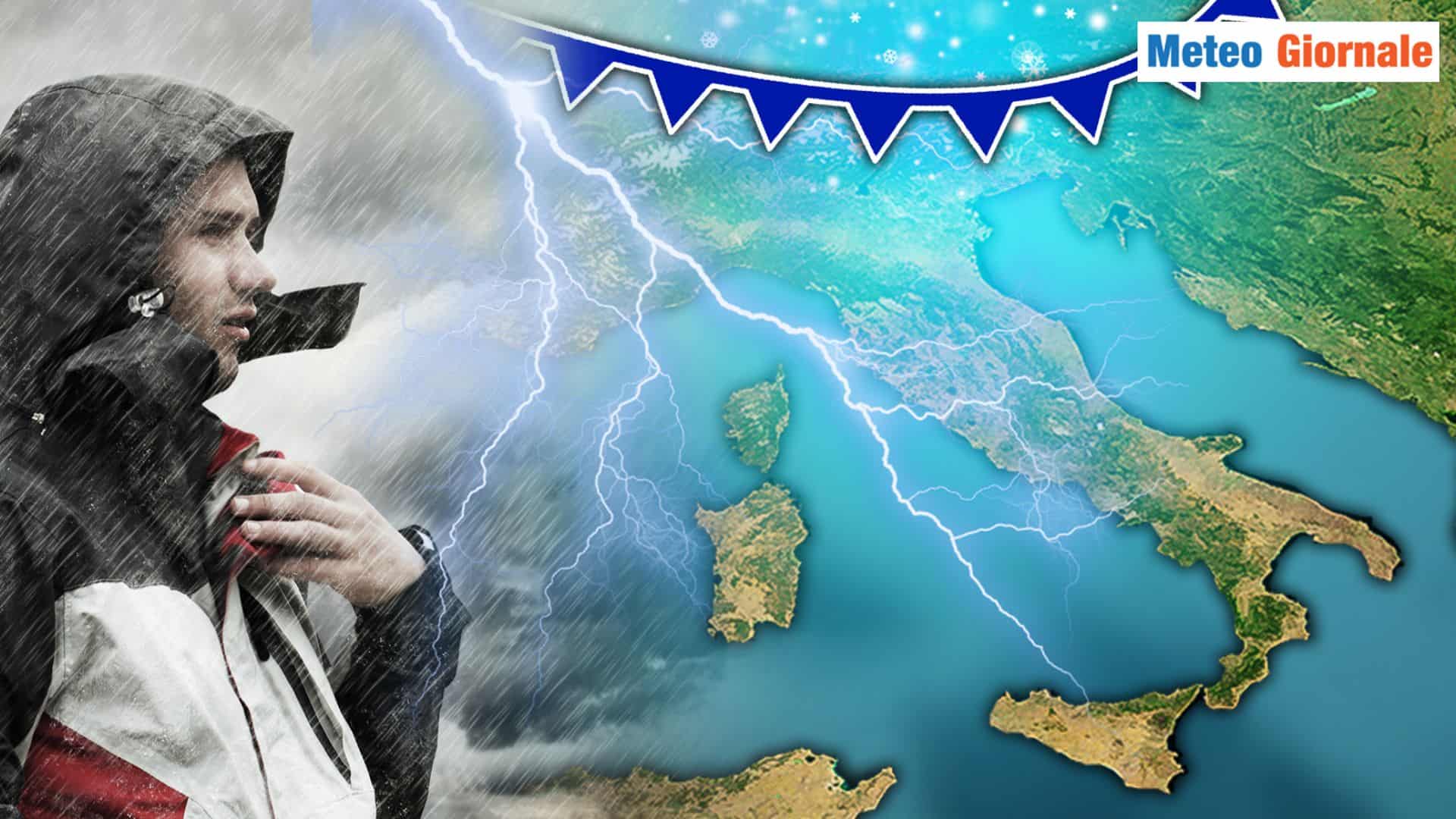 METEO: settimana di sole poi il tracollo! Scopri quando arriveranno pioggia e freddo