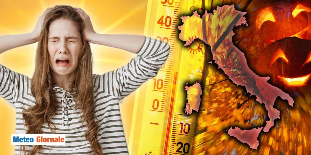 autunno shock caldo meteo 2610