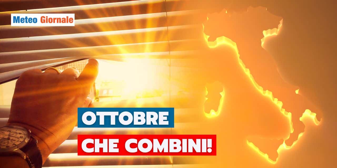 caldo inaspettato ottobre meteo 1010