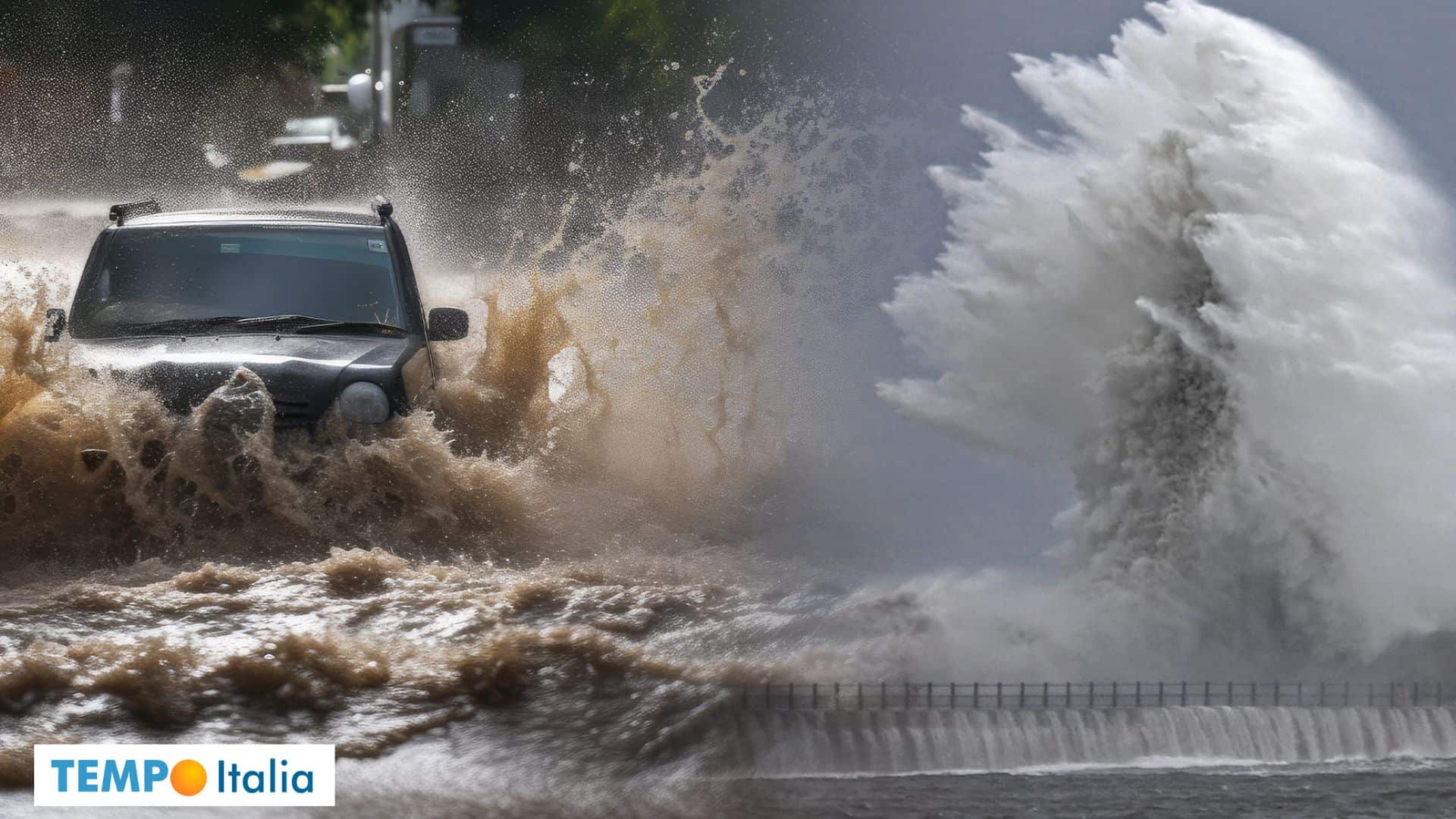 Meteo, Sicilia e Calabria sotto scacco: ciclone Nordafricano porterà nubifragi e Alluvioni lampo