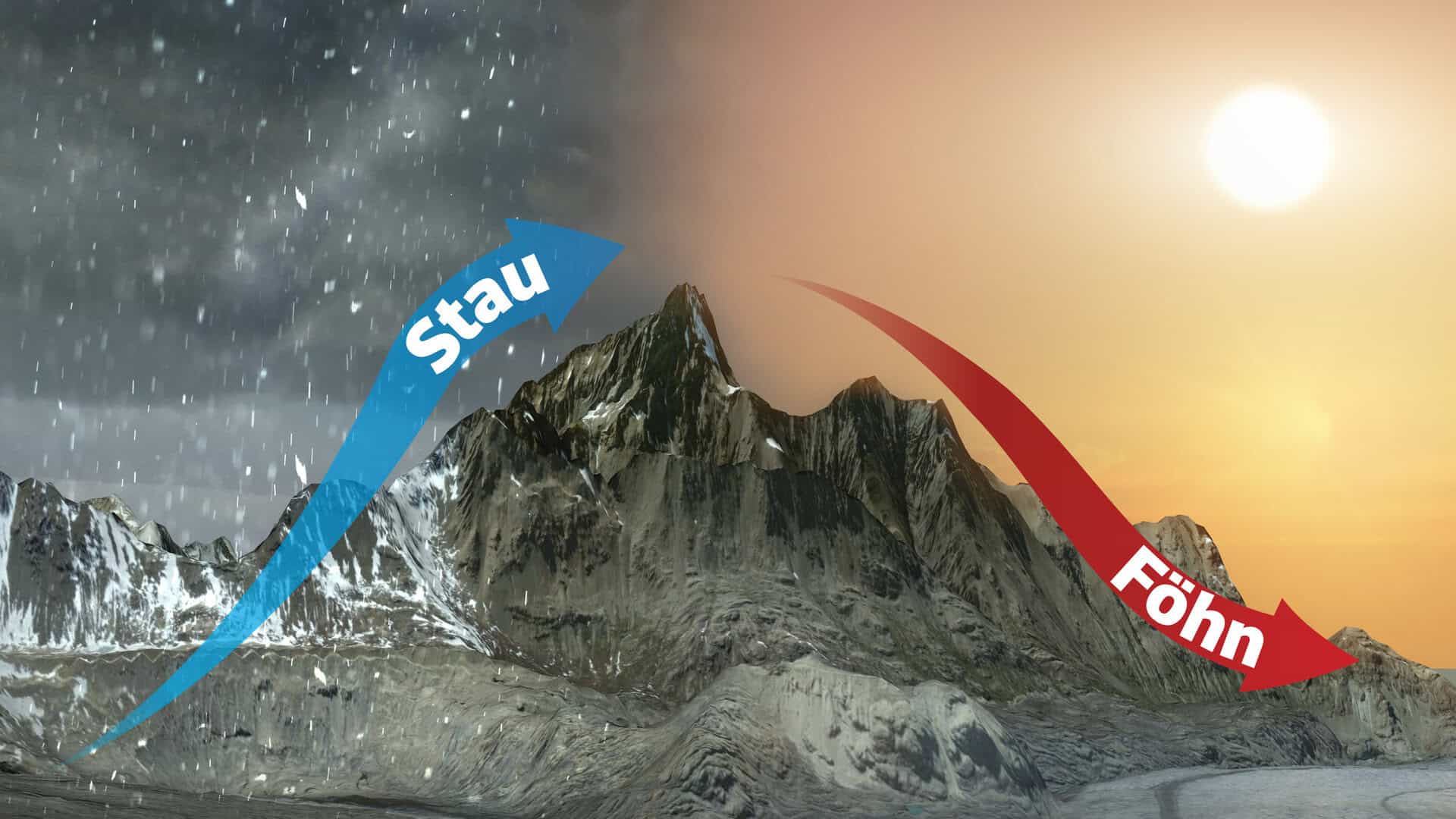 Meteo, Ciclone sul Mediterraneo: il medio Adriatico sotto l’ombra dell’Appennino