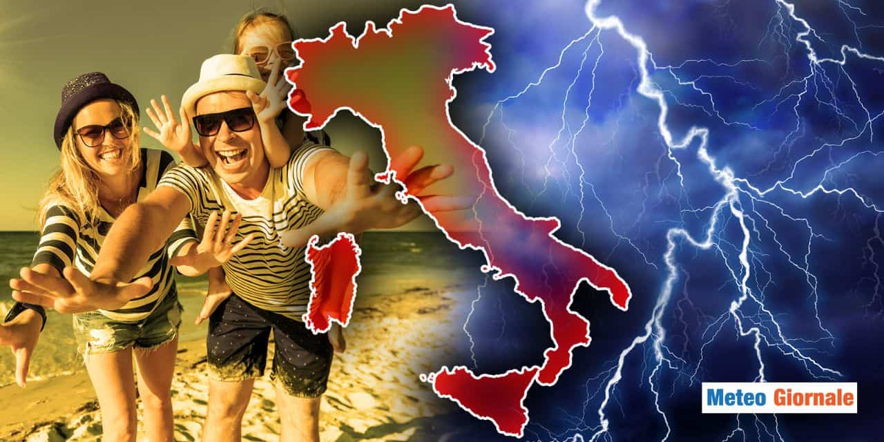 estremo caldo o maltempo meteo 1210