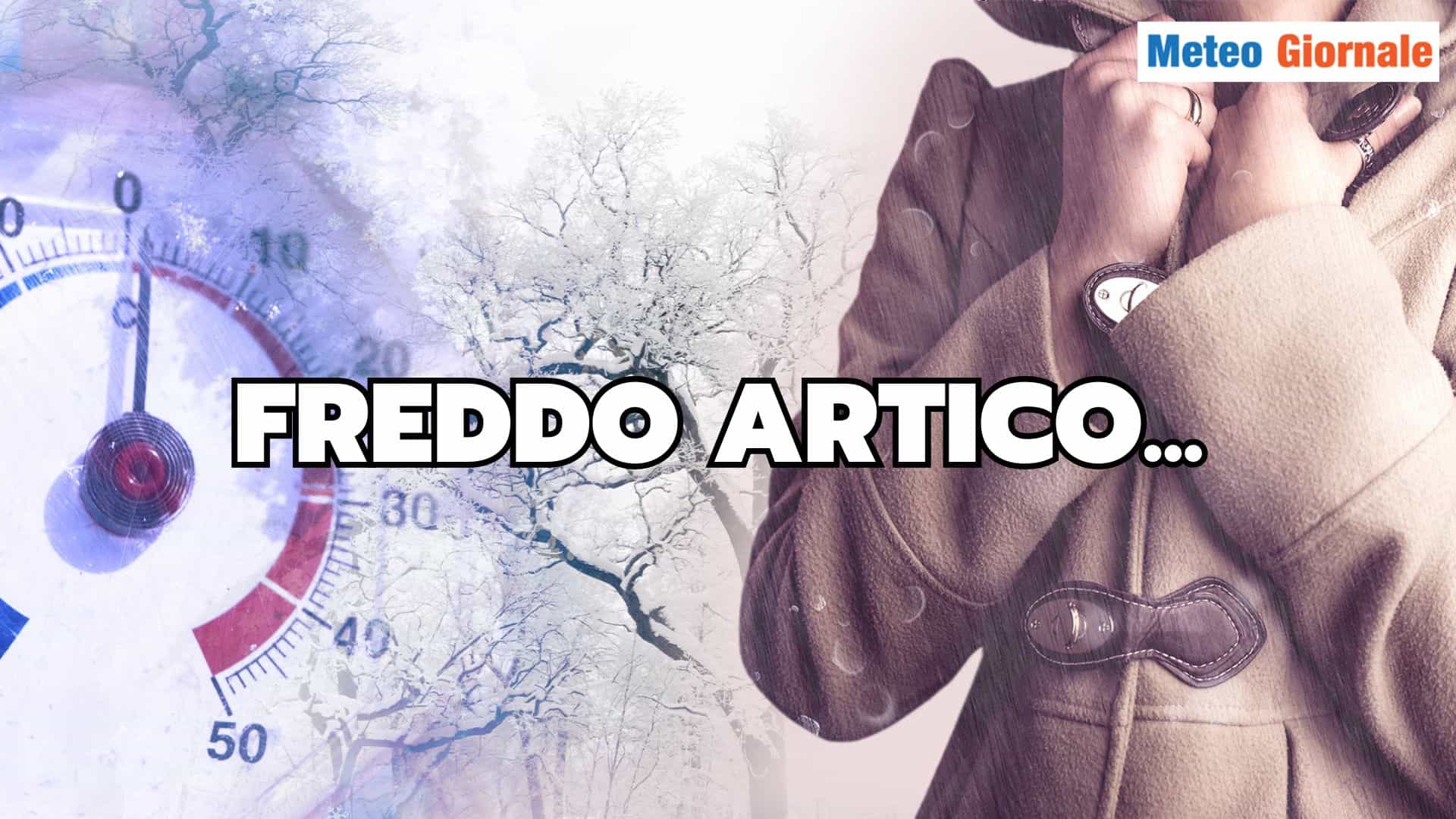 METEO da brividi: il freddo artico arriva prima del previsto