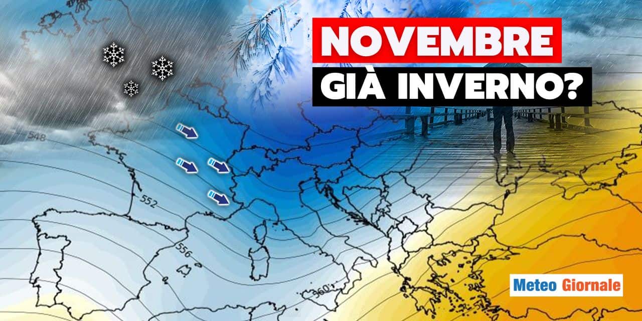 freddo inizio novembre meteo 2010