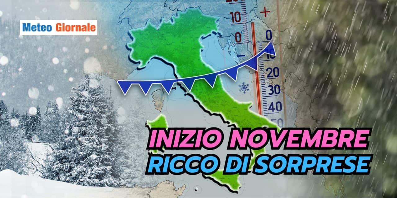 inizio novembre ricco di