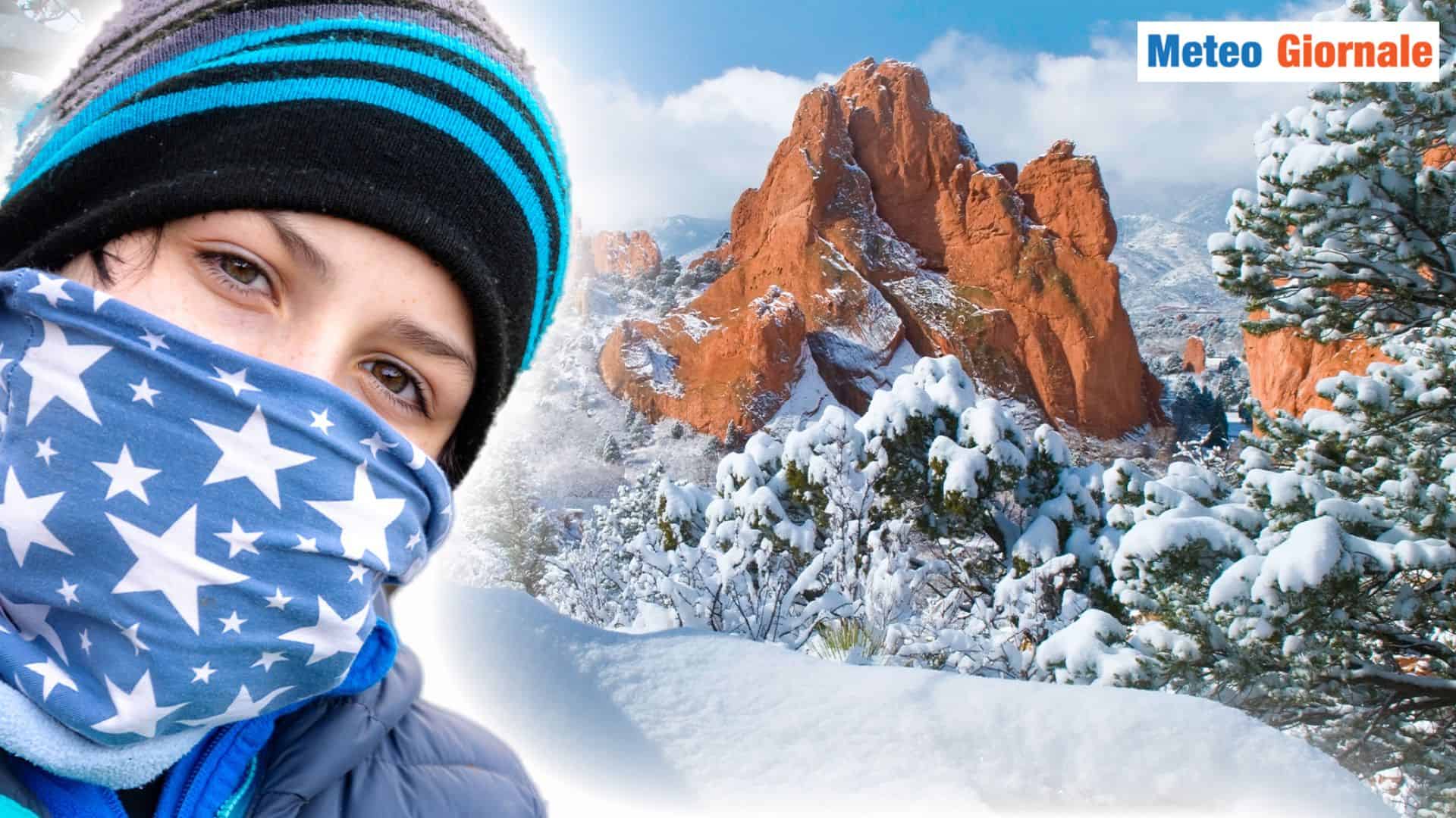 METEO Italia: temperature in picchiata e neve in arrivo! L’inverno si fa strada
