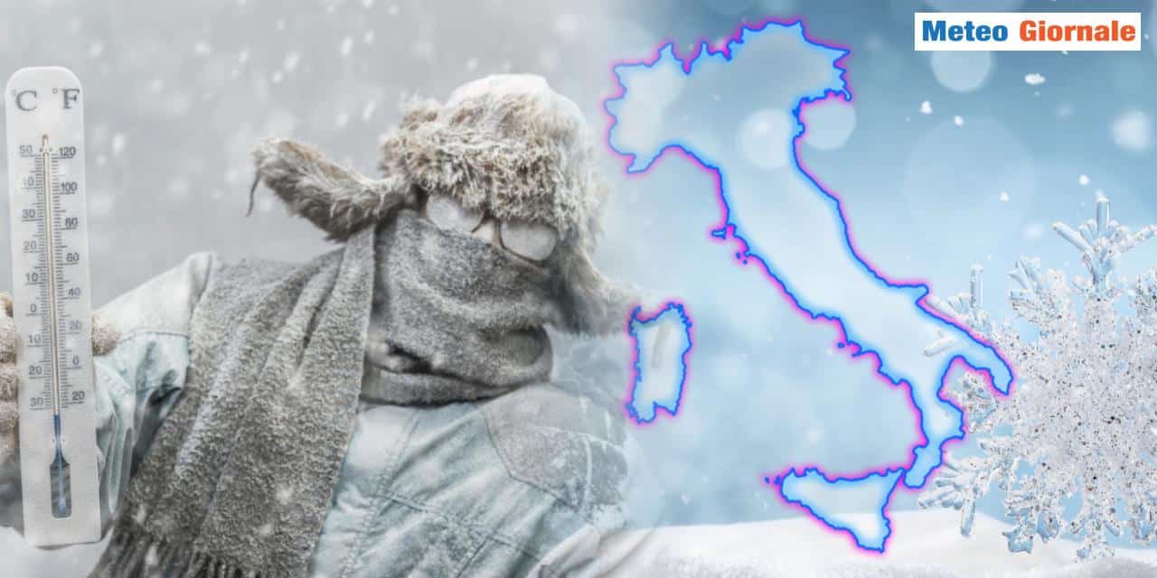 Gelo e neve per l'Inverno