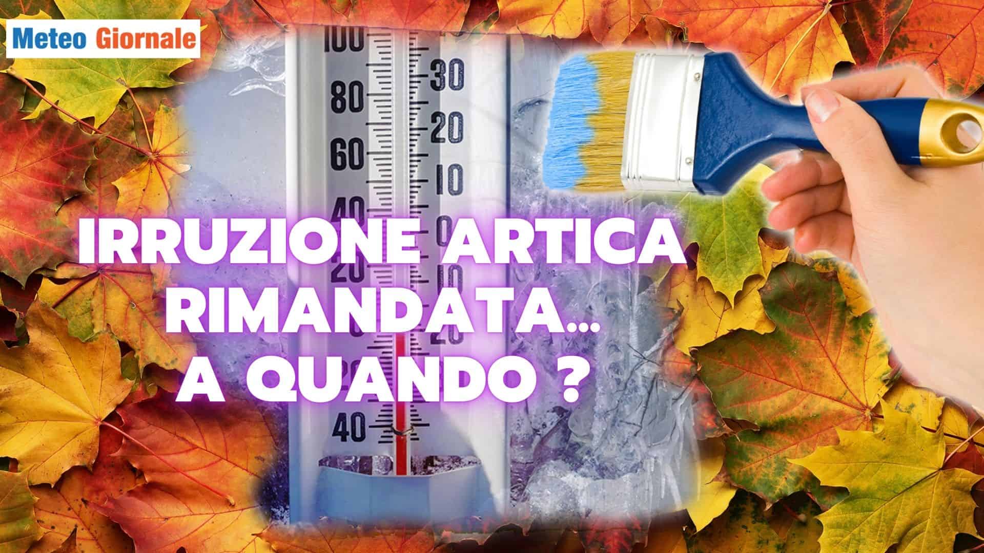irruzione artica rimandata 29 tyrfg
