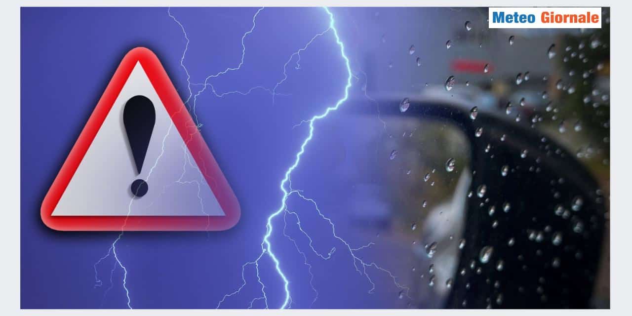 Forti temporali attesi in questo weekend