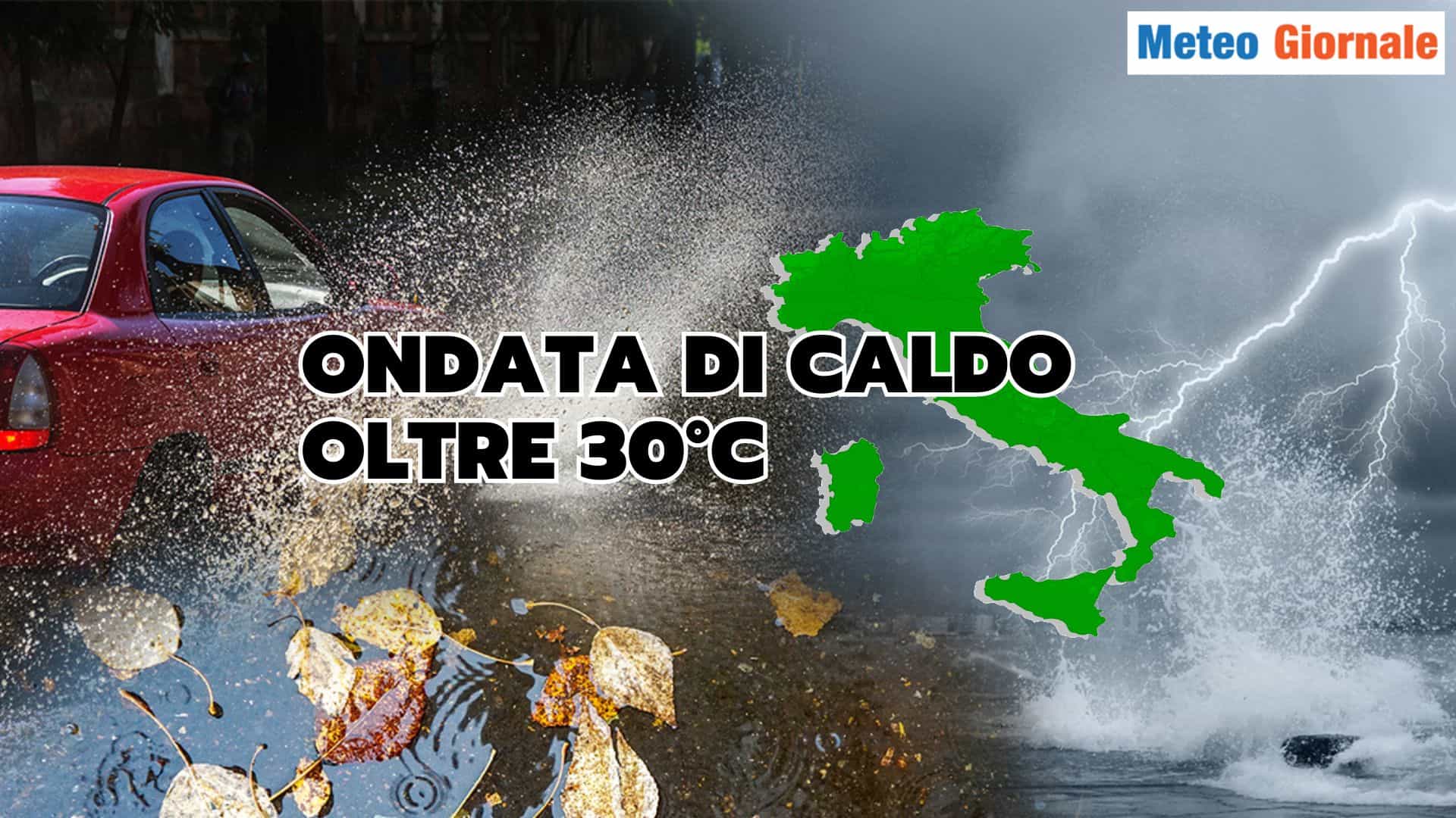 Meteo, Italia sott’acqua: piogge intense e criticità in arrivo la prossima settimana
