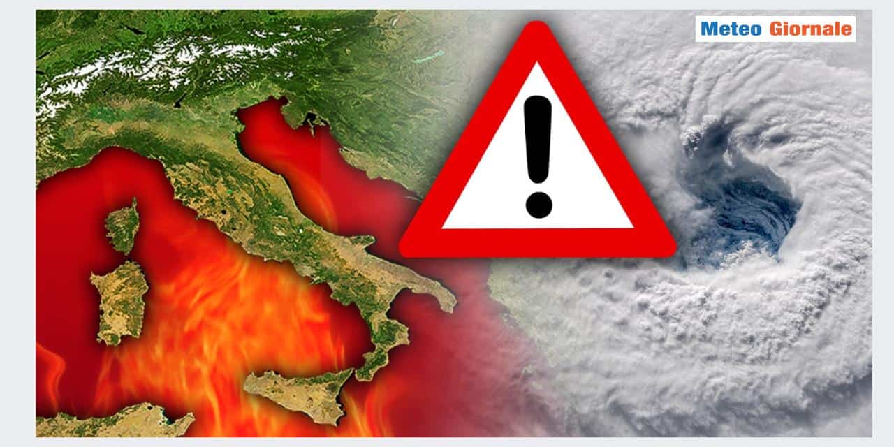 I mari caldi possono contribuire ad esaltare il maltempo