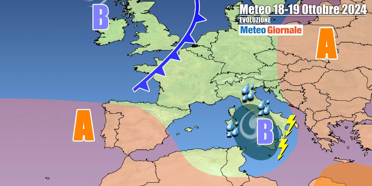 Circolazione perturbata penalizzerà l'Italia