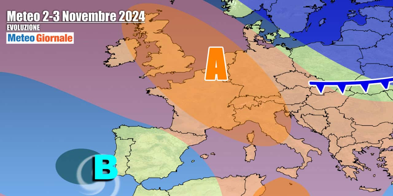 Caldo Anticiclone nel weekend