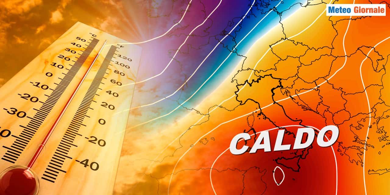 meteo caldo prossima settimana 0310