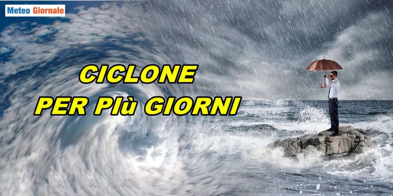 meteo ciclone per piu giorni