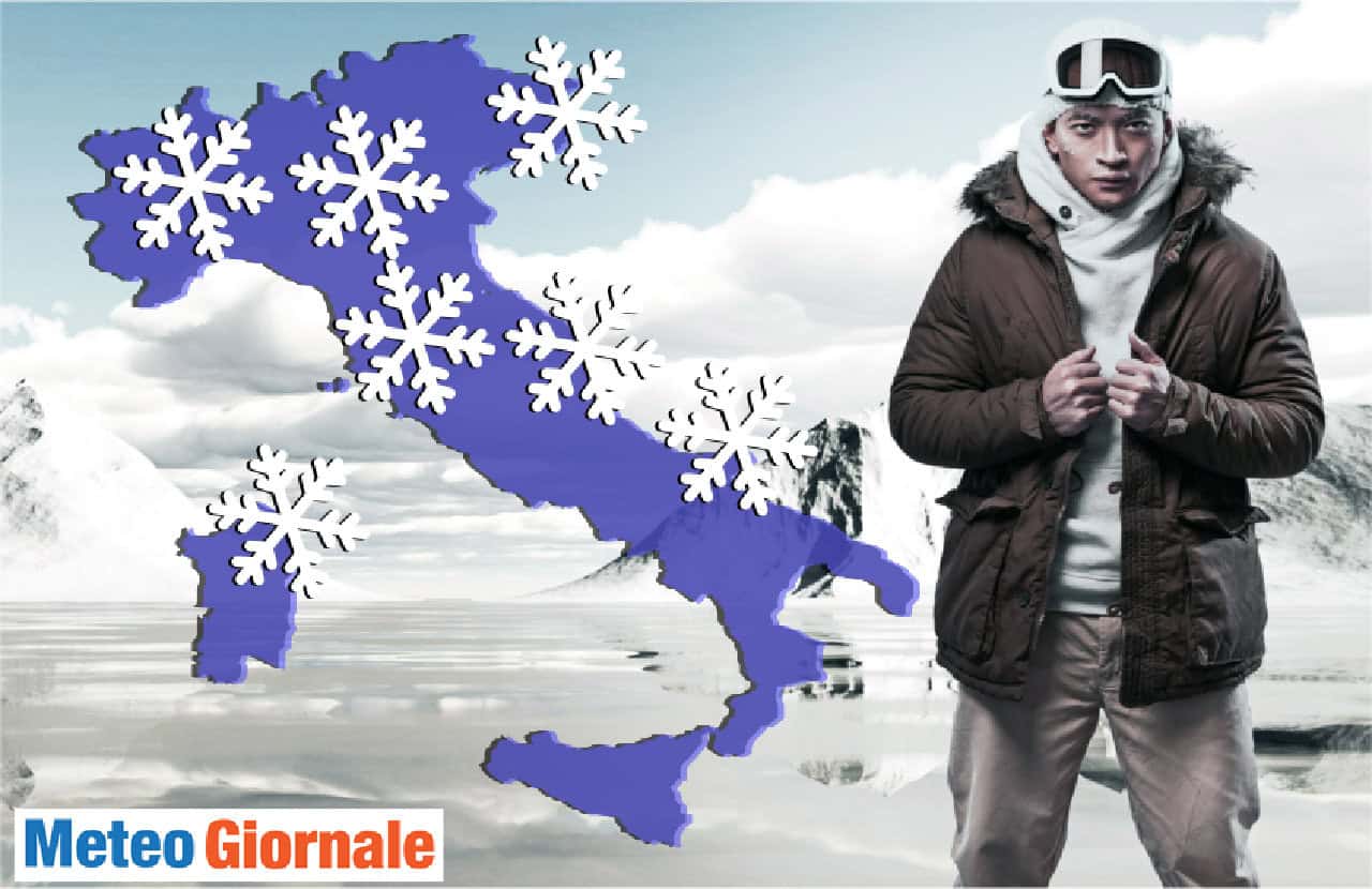 Buran, il gelido vento che viene dalla Siberia, sotto esame da subito. I meteo perché