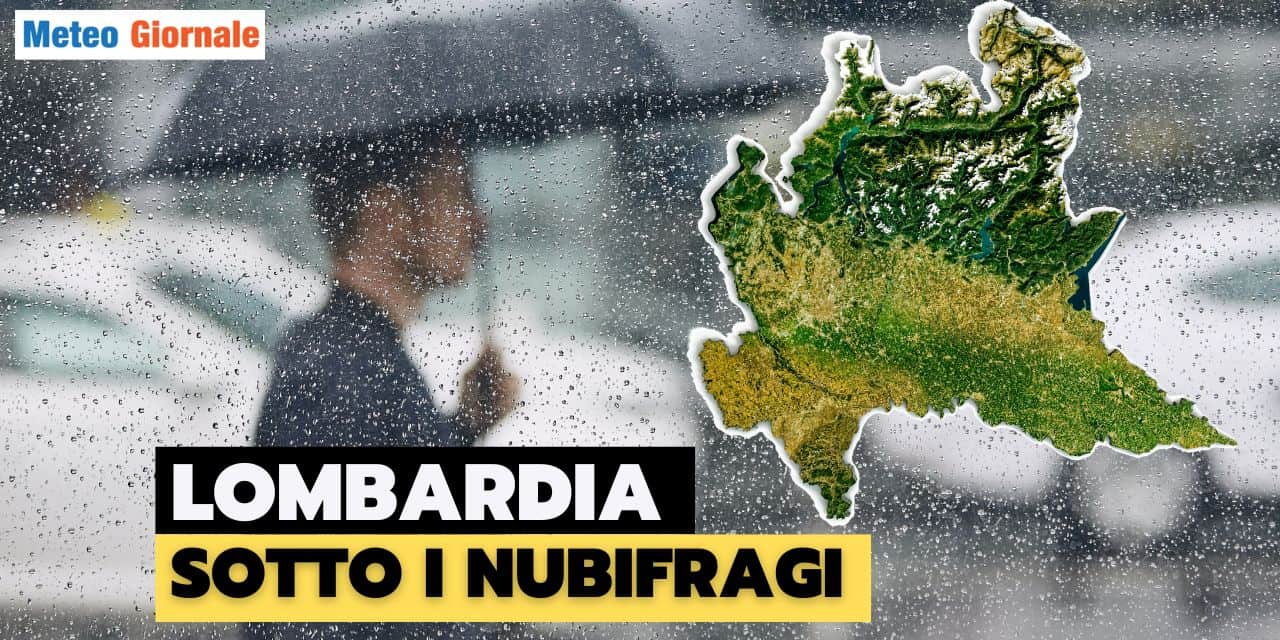 Meteo Lombardia: nubifragio su Milano e allerta rossa in varie aree della regione