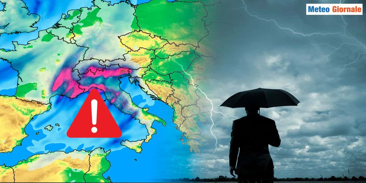 meteo peggioramento inizio settimana 0610