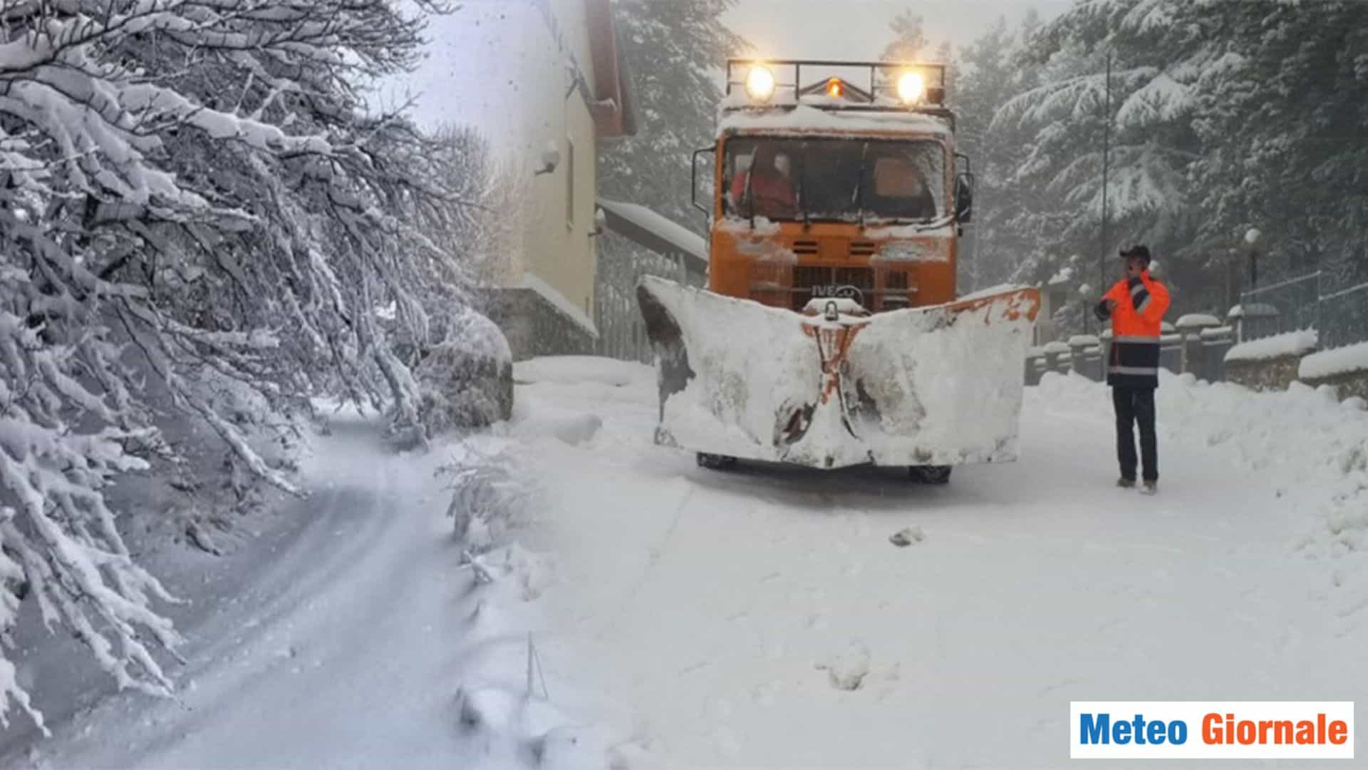 Meteo, la neve arriverà presto: una riserva d’acqua per l’Estate