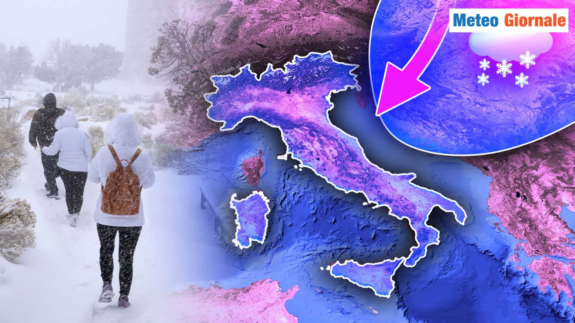METEO estremo: Nevicate record in Italia e disagi nelle montagne