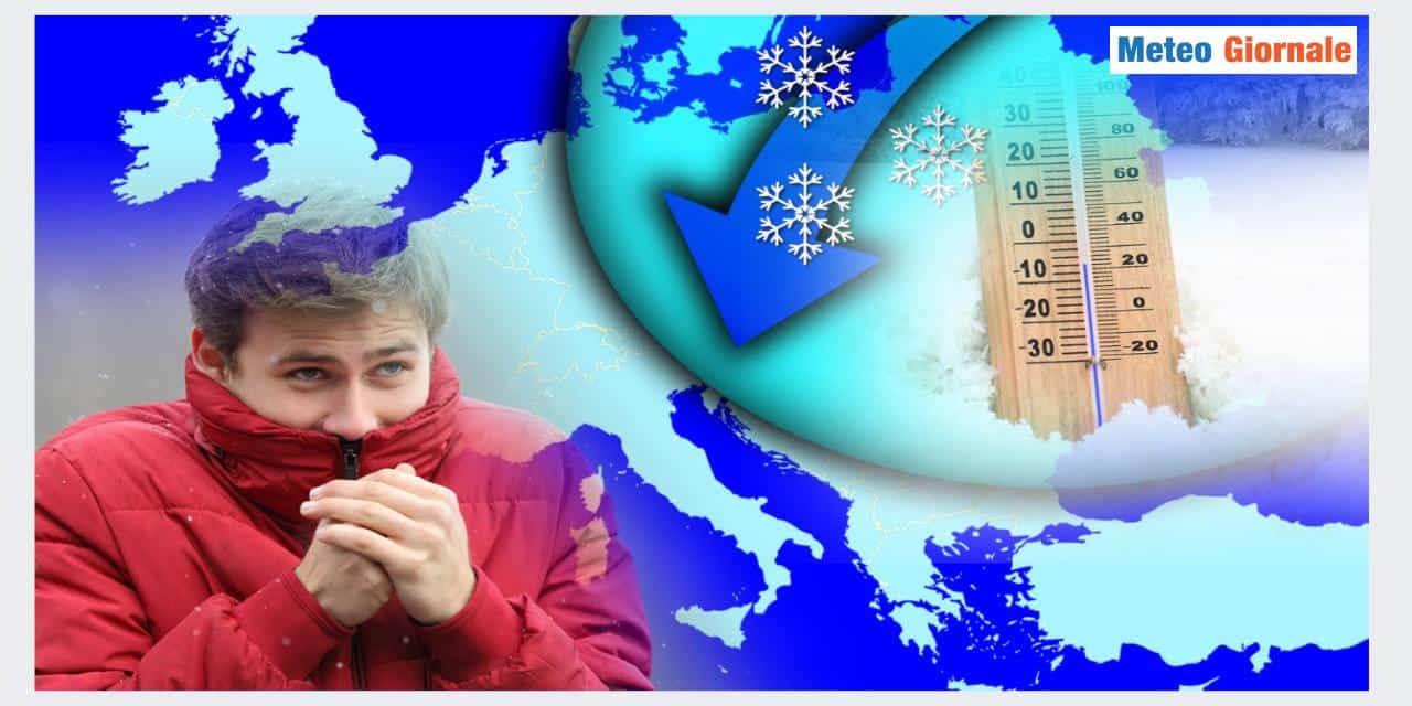 Freddo potrebbe raggiungere l'Italia