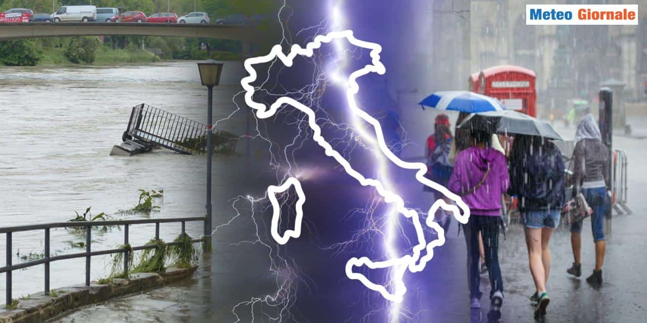 Italia nella morsa del maltempo