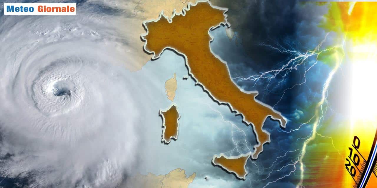 Altre criticità nel weekend per nubifragi